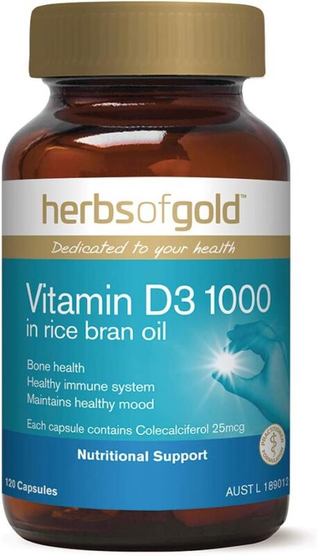 Herbs of Gold Vitamin D3 1000