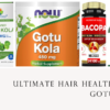 Gotu Kola, hair health, organic, vegetarian, capsules, supplement.