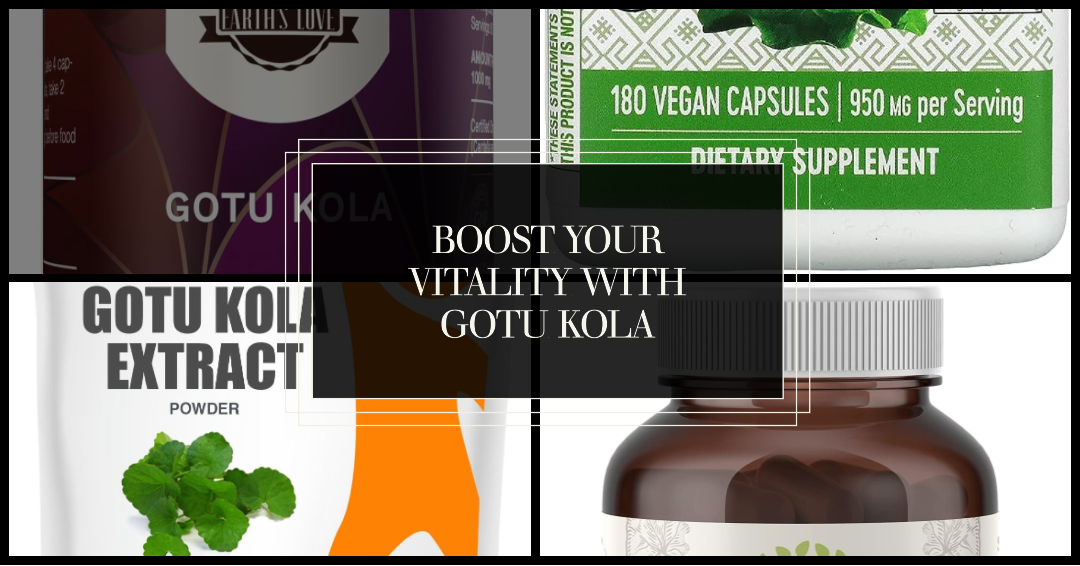 Gotu Kola, Herbal Supplement, Vitality, Centella Asiatica