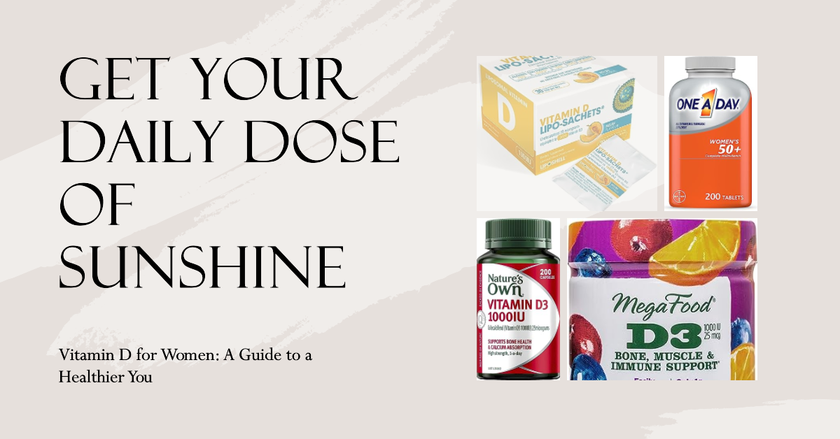 Vitamin D For Women: Sunshine For Your Health