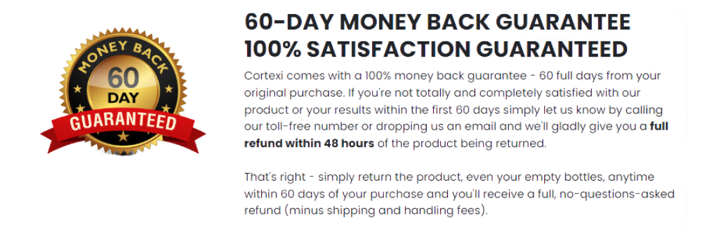 60-DAY MONEY BACK GUARANTEE
100% SATISFACTION GUARANTEED
