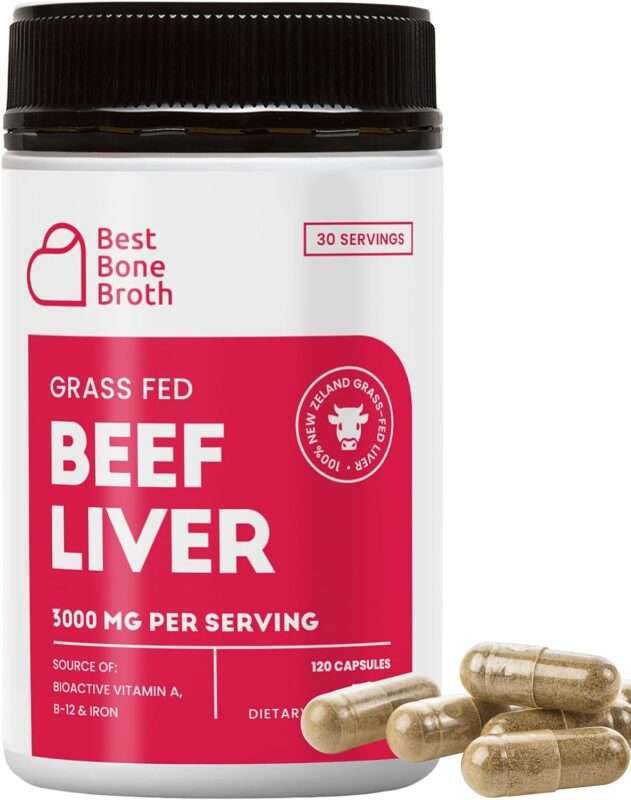 Beef Liver Capsules by Best Bone Broth