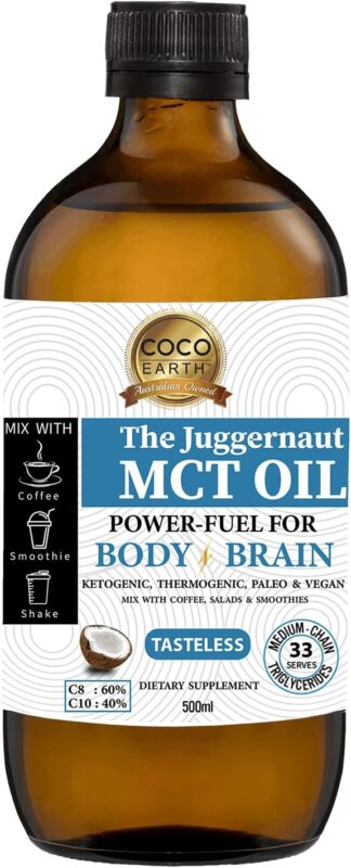 Coco Earth The Juggernaut Coconut MCT Oil 500ml
