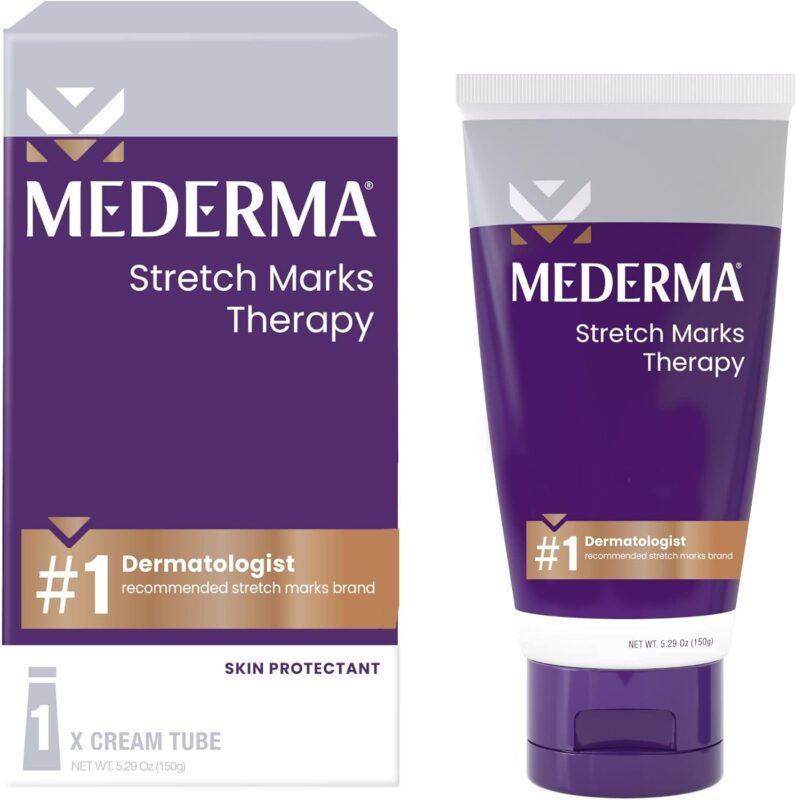 Mederma Stretch Marks Therapy - Help Prevent and treat Stretch Marks - #1 Doctor & Pharmacist Recommended Brand of Scar Treatment - 5.29 oz (150g)
