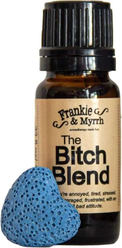 The Bitch Blend | Essential Oil Blend for PMS Relief, Cramping, Bloating - All Natural Aromatherapy - Clary Sage, Geranium, Lavender, Bergamot
