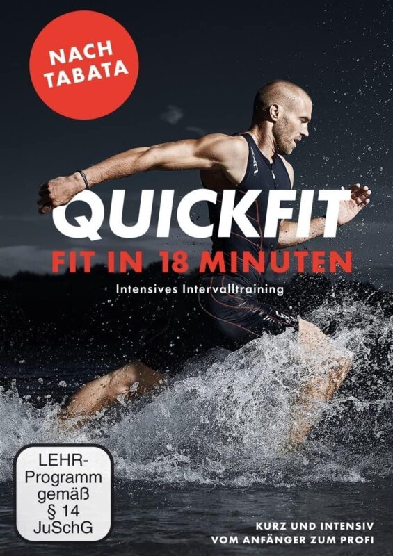 Quickfit nach Tabata und HIT,1 DVD: Fit in 18 Minuten. Intensives Intervalltraining
