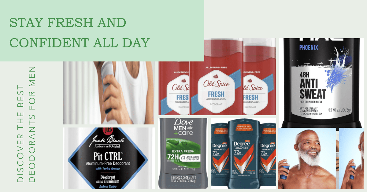 Best Deodorants for Men: Top Picks & Reviews