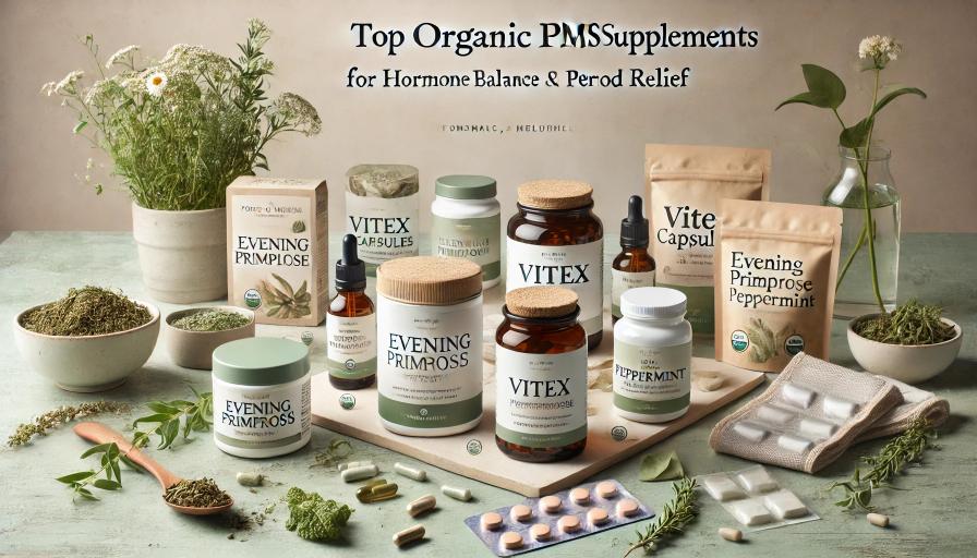 Best Organic PMS Supplements for Hormone Balance & Relief